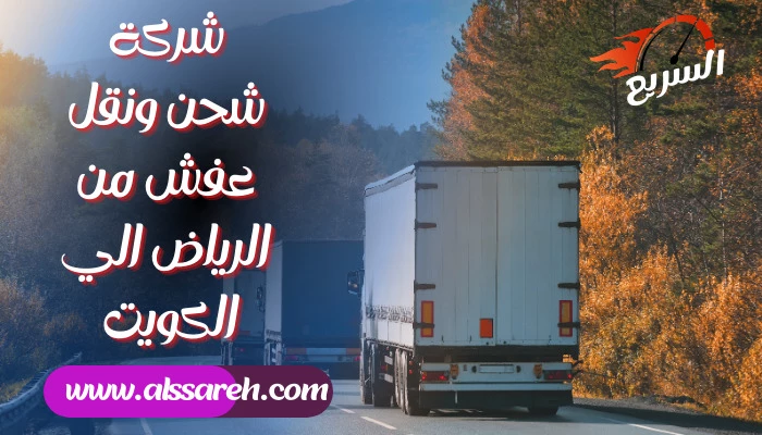 شركة شحن ونقل عفش من الرياض الي الكويت